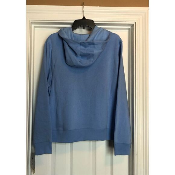 IDEOLOGY - L Sz XXL Off Duty Fleece Pullover Hoodie in Passion Blue Comfy & NWT! - Picture 3 of 15